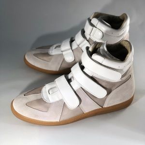 Maison Margiela Velcro high top sneakers